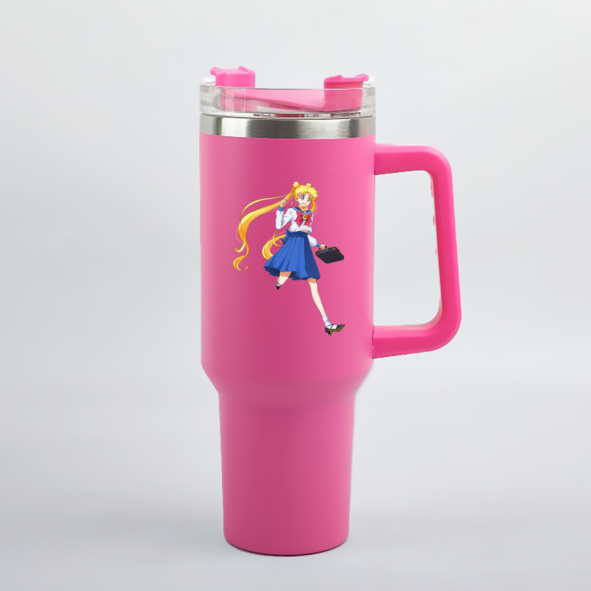 （画像用） 美少女戦士セーラームーン 愛野 美奈子 あいの みなこ Sailor Moon Aino Minako 1200mL車用タンブラー（カラープリント）